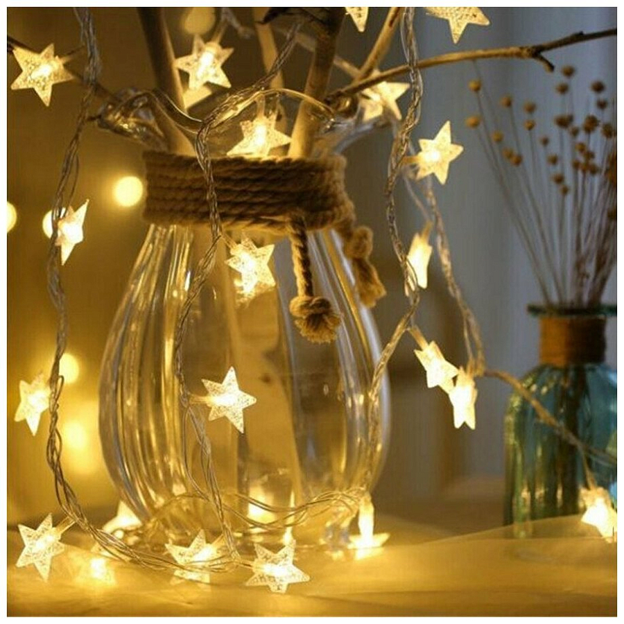 Гирлянды светодиодные синий