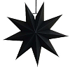 Звезда 45 см девятиконечная, черный