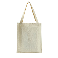 Сумка шоппер из хлопка  25х30 см